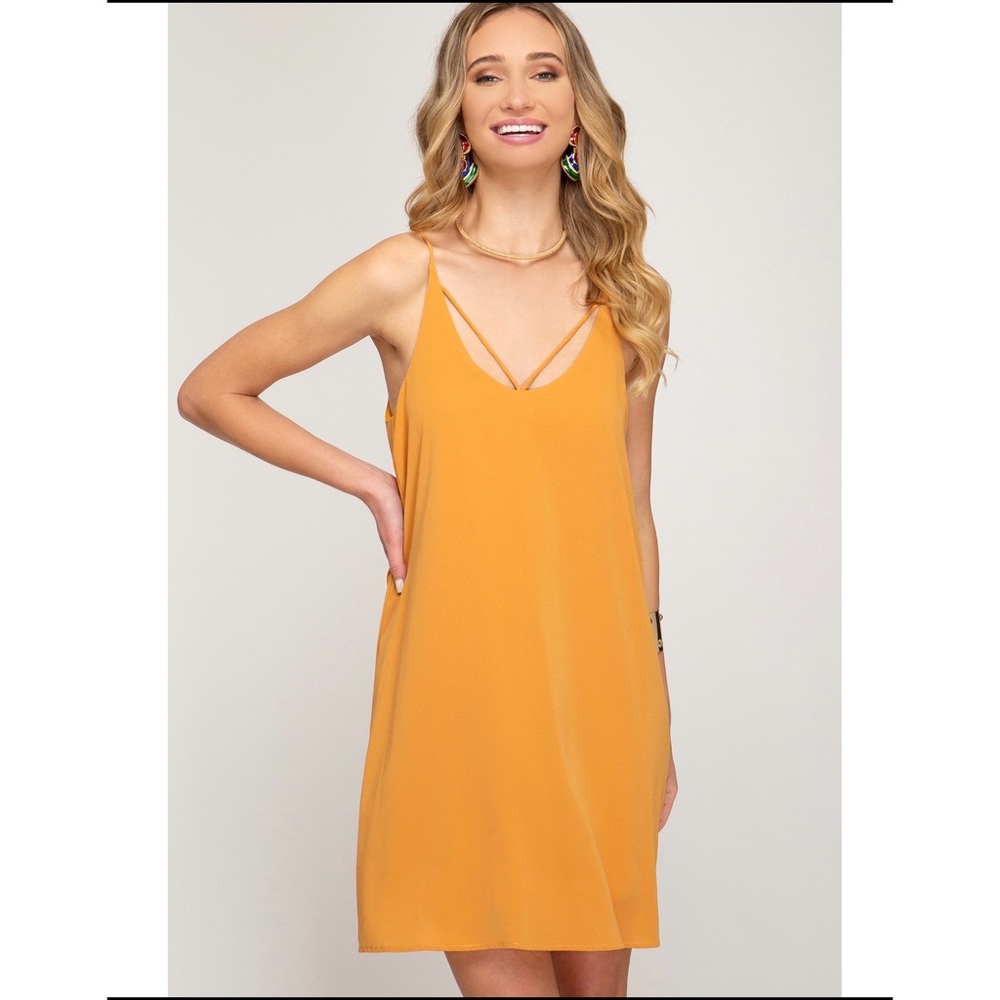 ❤️LAST ONE! SHE & SKY yellow dress